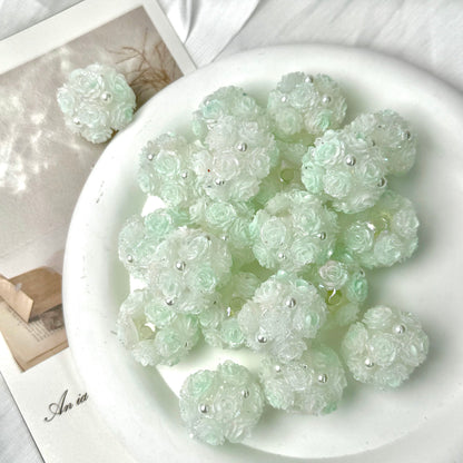 Rose Flower Ball Luminous Fancy Beads